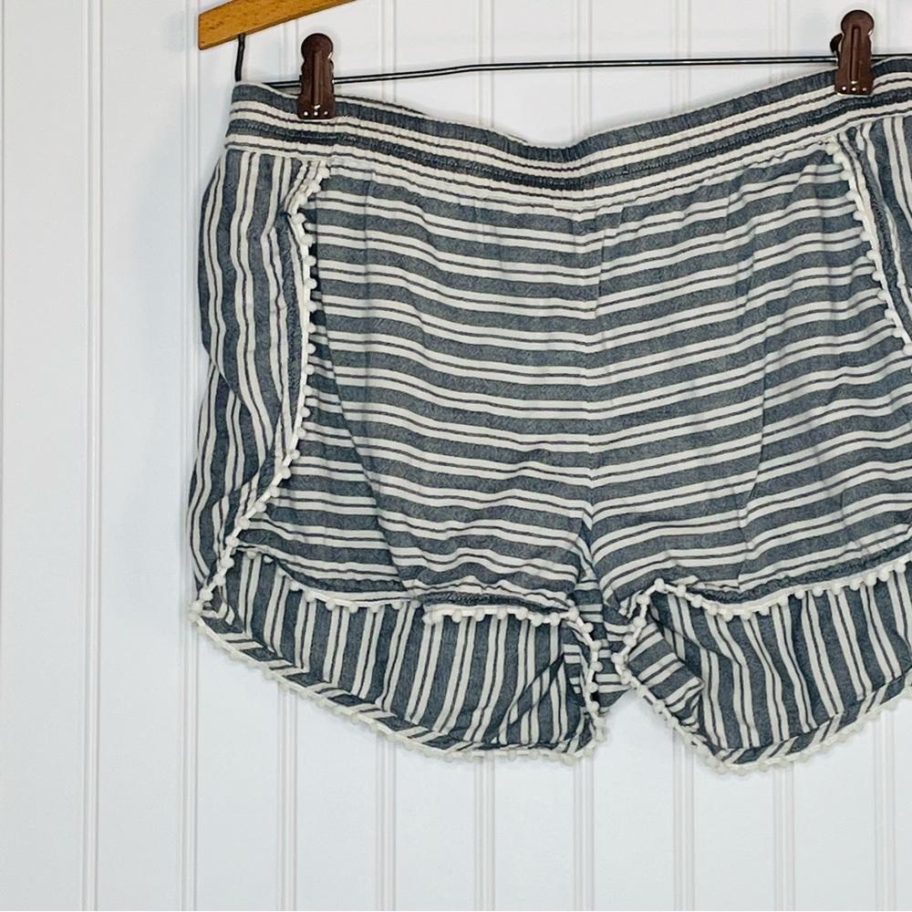 Madewell Striped Oahu Cover Up Shorts - Picture 4 of 7
